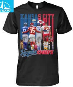 Kansas City Royals Chiefs Crossover Graphic Shirt