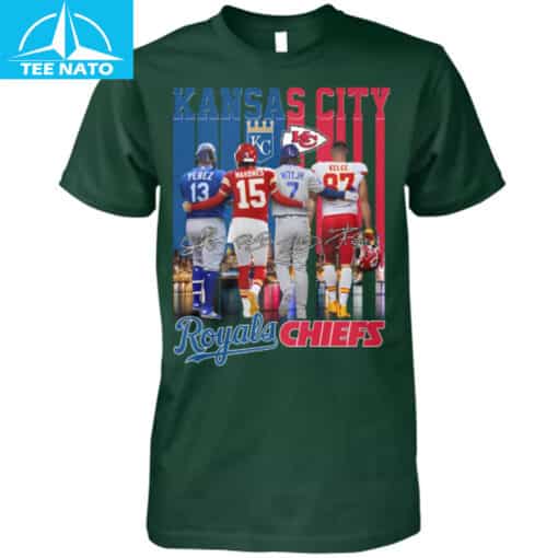Kansas City Royals Chiefs Crossover Graphic Shirt - Image 4