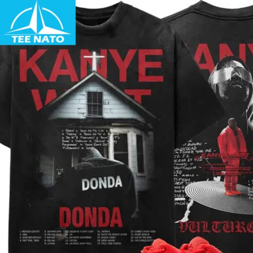 Kanye West Donda Vultures 2 Album Cover Merch Shirt