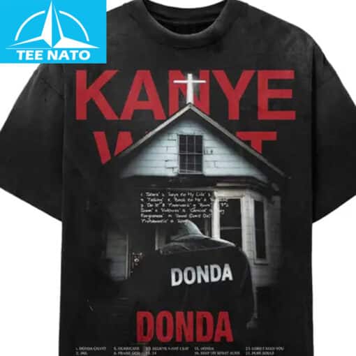Kanye West Donda Vultures 2 Album Cover Merch Shirt - Image 3