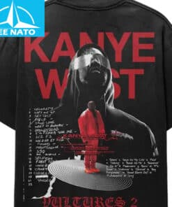 Kanye West Donda Vultures 2 Album Cover Merch Shirt2