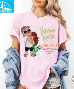 Karol G and Ferxxo Verano Rosa Shirt4