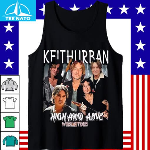 Keith Urban High And Alive Tour 2025 Shirt - Image 5
