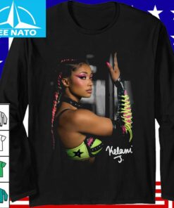 Kelani Jordan Neon Wrestling Attire Shirt2