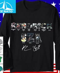 Kendrick Lamar SZA Album History Signatures Shirt2