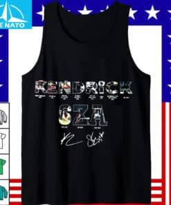 Kendrick Lamar SZA Album History Signatures Shirt3