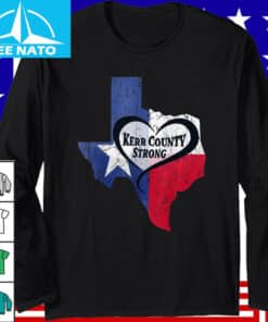Kerr County Strong Hope Strength Community Texas Strong Hear Shirt2