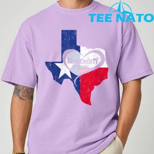 Kerr County Strong Texas Pray For Texas T-Shirt - Image 4