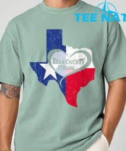 Kerr County Strong Texas Pray For Texas T Shirt 6
