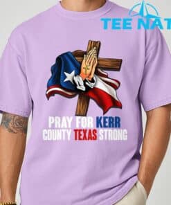 Kerr County Strong Texas Strong Hear T Shirt 3