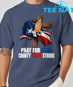 Kerr County Strong Texas Strong Hear T Shirt 4