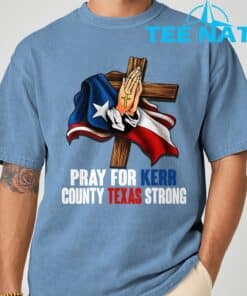 Kerr County Strong Texas Strong Hear T Shirt 6