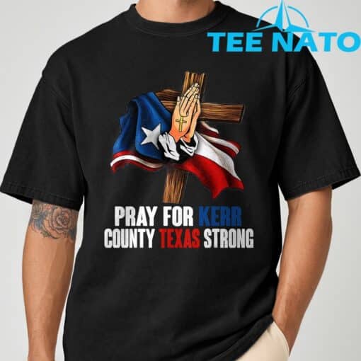 Kerr County Strong Texas Strong Hear T-Shirt