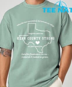 Kerr County Strong Texas T Shirt 8
