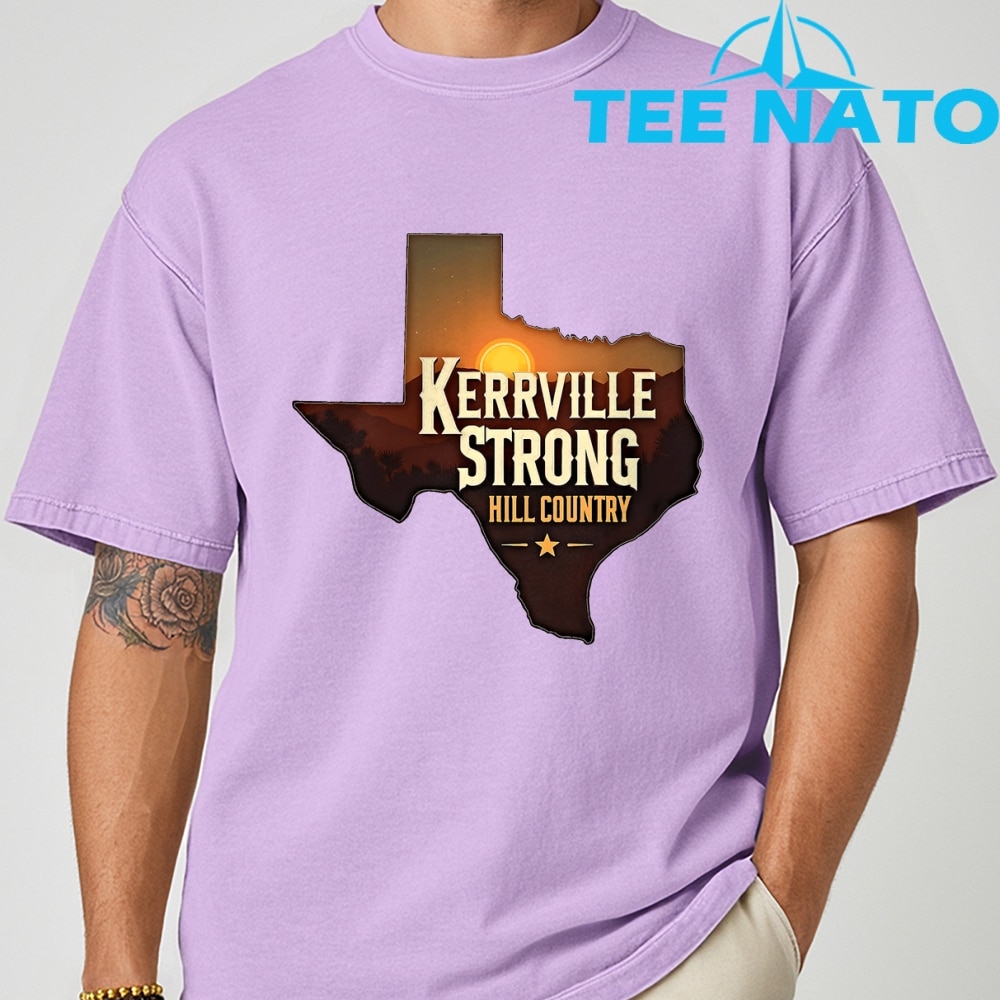 Styling the Kerrville Strong Hill Country Texas Strong Shirt