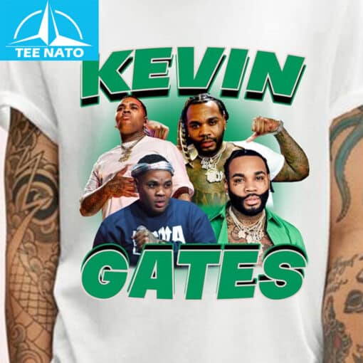 Kevin Gates Rapper Photo Collage Graphic Shirt - Image 2