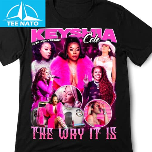 Keyshia Cole 20th Anniversary Tour 2025 Shirt - Image 3