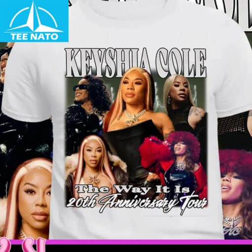 Keyshia Cole 20th Anniversary Tour Shirt