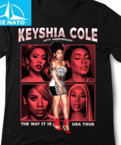 Keyshia Cole The Way It Is Tour 20th Anniversary Shirt2