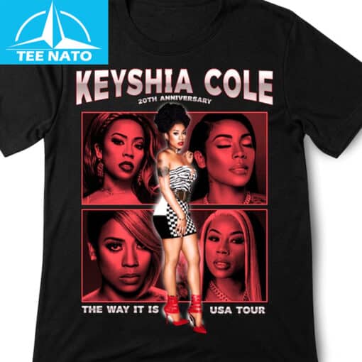 Keyshia Cole The Way It Is Tour 20th Anniversary Shirt - Image 4