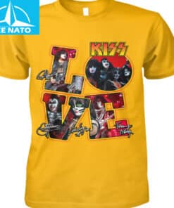Kiss Band Love Graphic Shirt1