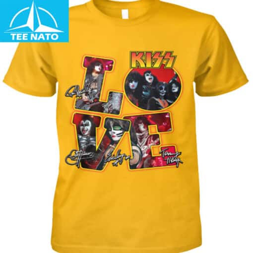 Kiss Band Love Graphic Shirt - Image 2