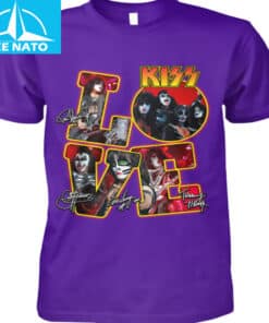 Kiss Band Love Graphic Shirt2