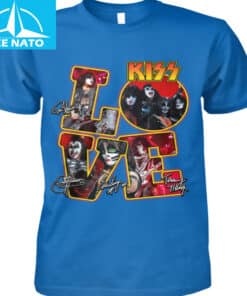 Kiss Band Love Graphic Shirt3