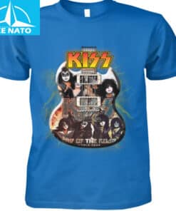 Kiss End Of The Road World Tour Guitar Graphic Shirt3