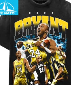 Kobe Bryant Los Angeles Lakers Basketball Vintage Style Shirt1
