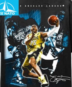 Kobe Bryant Los Angeles Lakers Basketball Vintage Style Shirt2