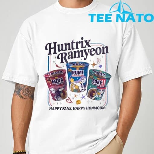 Kpop Demon Hunter Huntrix Ramyeon T-Shirt