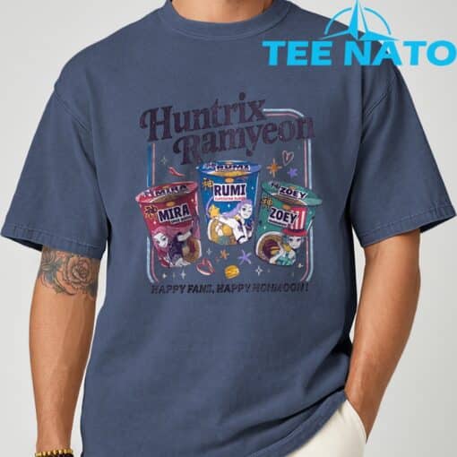 Kpop Demon Hunter Huntrix Ramyeon T-Shirt - Image 4