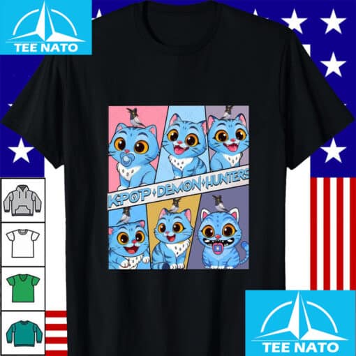 Kpop Demon Hunter Tiger Anime Shirt - Image 3