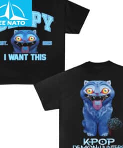 Kpop Demon Hunters Cat Shirt