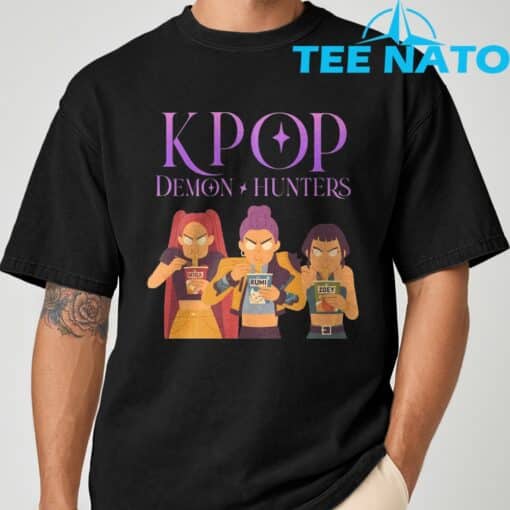 Kpop Demon Hunters Fanart T-Shirt - Image 2