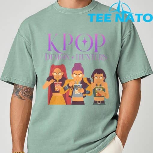 Kpop Demon Hunters Fanart T-Shirt - Image 3