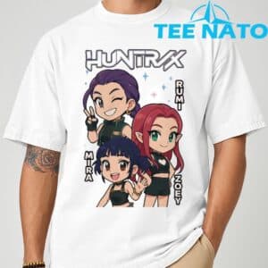 Kpop Demon Hunters Huntrix Anime T Shirt 1
