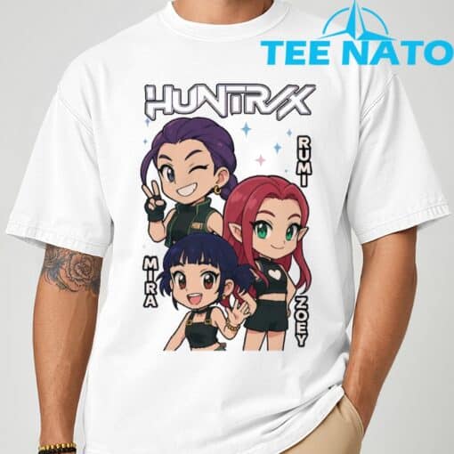 Kpop Demon Hunters Huntrix Anime T-Shirt