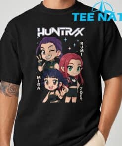 Kpop Demon Hunters Huntrix Anime T Shirt 2
