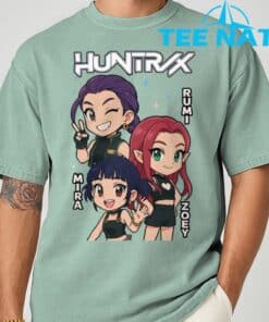 Kpop Demon Hunters Huntrix Anime T Shirt 3