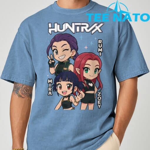 Kpop Demon Hunters Huntrix Anime T-Shirt - Image 4