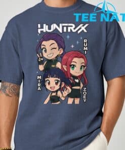 Kpop Demon Hunters Huntrix Anime T Shirt 5