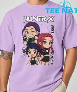 Kpop Demon Hunters Huntrix Anime T Shirt 6