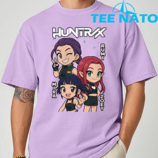Kpop Demon Hunters Huntrix Anime T-Shirt - Image 6