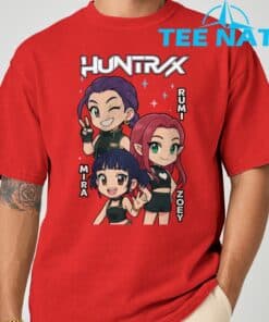 Kpop Demon Hunters Huntrix Anime T Shirt 8