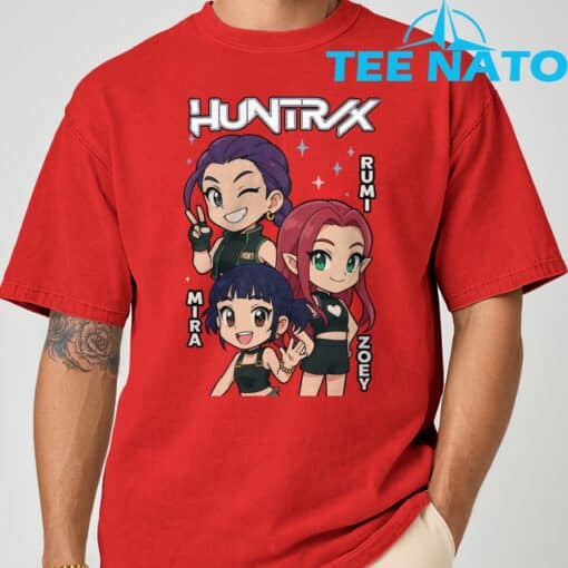 Kpop Demon Hunters Huntrix Anime T-Shirt - Image 8