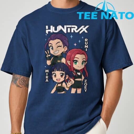 Kpop Demon Hunters Huntrix Anime T-Shirt - Image 9