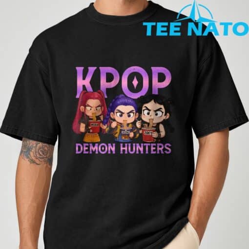 Kpop Demon Hunters Inspired, CHIBI T-Shirt - Image 9