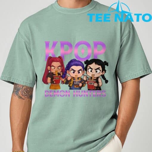 Kpop Demon Hunters Inspired, CHIBI T-Shirt - Image 8